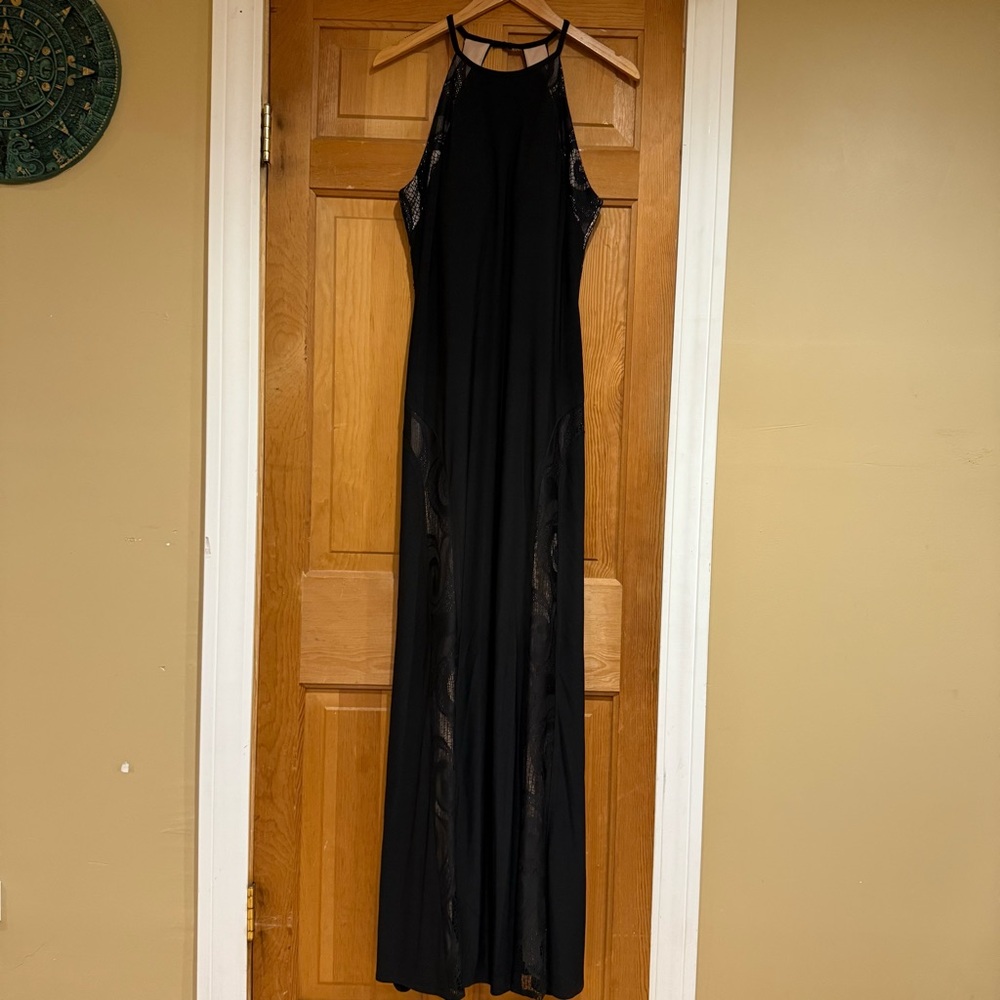 ✨Elegant Black Evening Gown